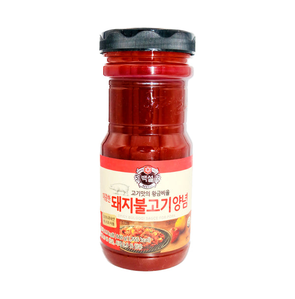 Beksul Spicy Bulgogi Sauce for Pork  韓國辣烤豬肉酱 840g | Tuk Tuk Mart