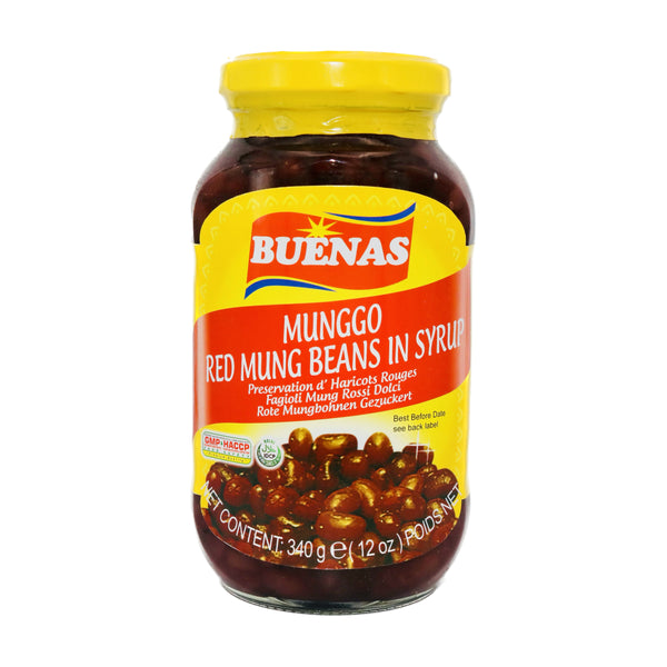 Buenas Red Mung Beans in Syrup 340g | Tuk Tuk Mart