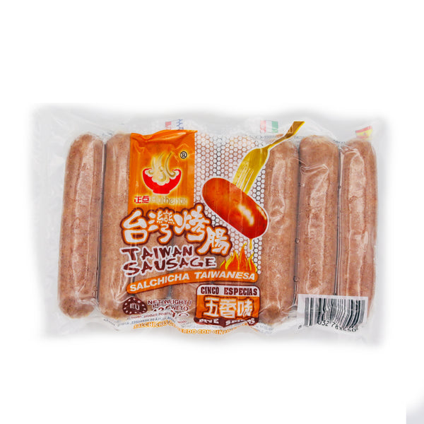 Authentic Brand Taiwan Sausage Five Spices Flavour 430g 正點牌五香味烤腸 (Frozen) | Tuk Tuk Mart